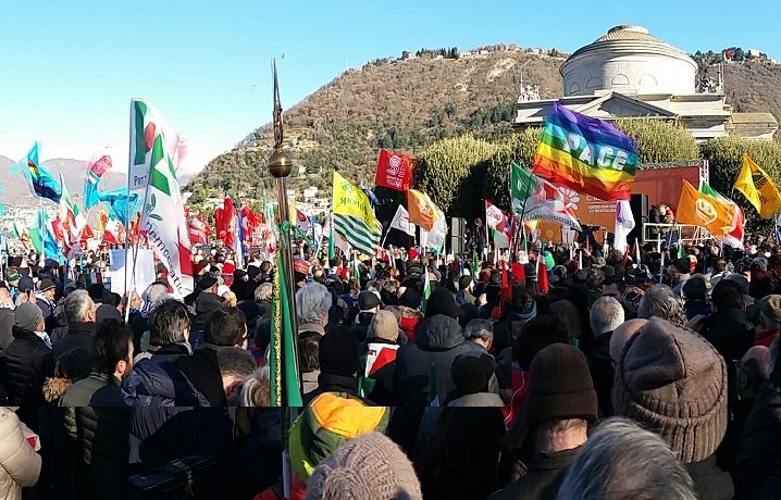 Perché manifestare a Como? Tre motivi